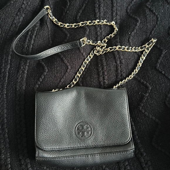 Tory Burch Black Clutch - Picture 1 of 2